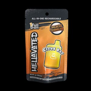 HELLAVATED Peach Cobbler Vape