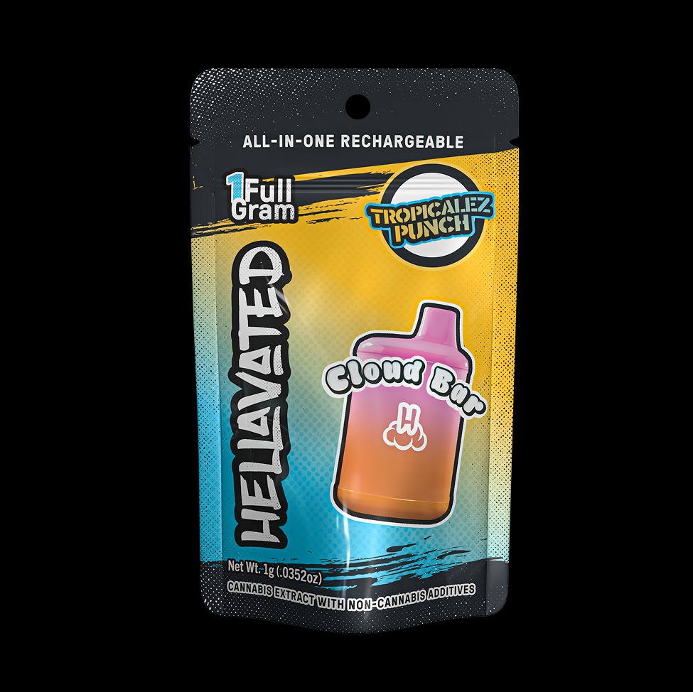 HELLAVATED Tropicalez Punch Vape HELLAVATED Tropicalez Punch Vape